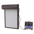 thumbnail image 1 of Automatic Chicken Coop Door Opener Timer Remote Control Light Sensor Solar Powered Aluminum Coop Door for Poultry Chicken Duck Safety Use Accessories, 1 of 7