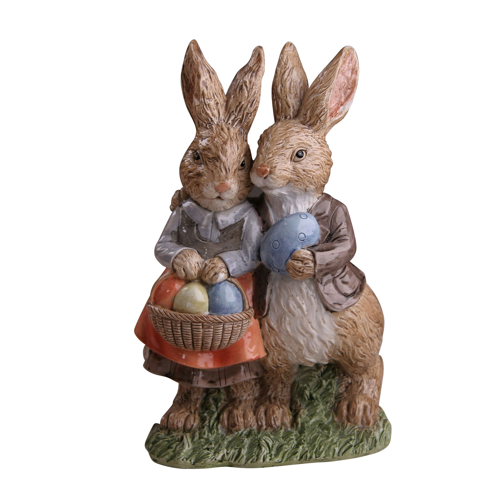 Figurines & Knick Knacks Art & Collectibles Easter Bunny Couple Bunny ...