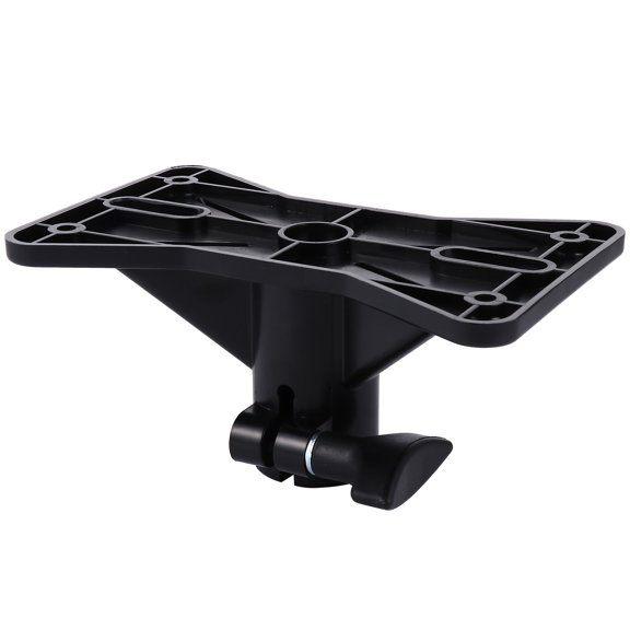 BRIGHTFUFU Soporte de montaje para altavoz exterior, inserto de montaje, soporte para gabinete de escenario (negro)