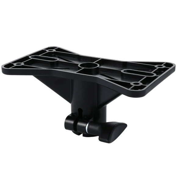 Soporte de montaje para altavoz exterior, inserto de montaje, soporte para gabinete de escenario (negro)