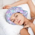 thumbnail image 6 of Disketp Rainbow Scales Adjustable Sleeping Hair Cap, Hairband Sleeping Cap Turban, Unisex, Available for Curly and Straight Hair, 6 of 6