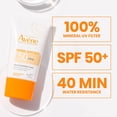 thumbnail image 4 of Avene Mineral Sunscreen Multi-Defense Fluid Tinted SPF 50+ - Clean Formula Sunscreen for Sensitive Skin - Natural Tint, 1.3 fl oz, 4 of 8