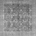 thumbnail image 1 of Ahgly Company Indoor Square Persian Gray Traditional Area Rugs, 4' Square, 1 of 1