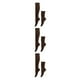 thumbnail image 4 of Calcetines holgados Guardurnaity 2 uds de poliéster color Café, 4 of 6
