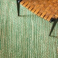 thumbnail image 6 of SAFAVIEH Cape Cod Miah Geometric Runner Rug, Green/Natural, 2'3" x 10', 6 of 11