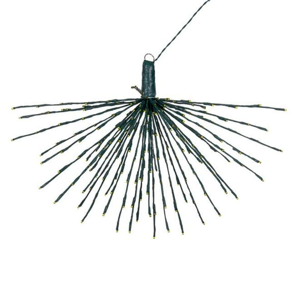 Vickerman X21G247 32 x 28 in. 240 Starburst LED Wide Angle Light, Green & Yellow