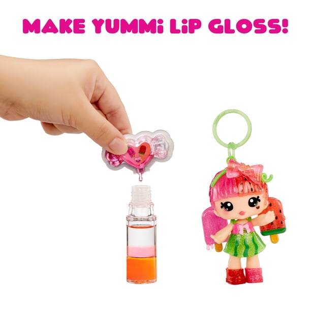 Yummiland Lip Gloss Doll: Mystery Color Change + DIY Kit - Walmart.com