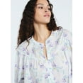thumbnail image 4 of Scoop Women's Flowy Cotton Blouse with Long Sleeves, Sizes XS-XXL, 4 of 5