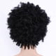 thumbnail image 4 of 1 pieza Peluca brasileña para mujer Peluca de pelo corto ondulado rizado Peluca de encaje frontal esponjosa, 4 of 5