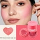 thumbnail image 1 of Colorete en crema con esponja para mejillas Signet Blush Heart Head Mate Maquillaje facial multifuncional de larga duración y alta pigmentación Rouge 7ml Signet Blush, 1 of 2
