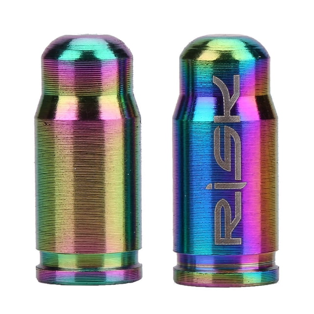 Tapones para válvulas de neumáticos Tbest TC4, aleación RGB, 2 unidades, 1,6 cm
