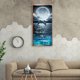 thumbnail image 3 of Cuadros Decorativos Kit de pintura de diamantes DIY Dolphin Moon Full Round Drill Picture Artesanías Sywqhk Nuevos Originales, 3 of 9