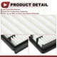 thumbnail image 5 of Filtro de aire del motor Unique Bargains Elemento de filtro de aire No.165466A00B para Nissan DBA-B21W 1 Pc Larga vida para automóvil, 5 of 7