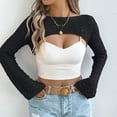 thumbnail image 4 of Women's Lightweight Knit Cardigan Long Sleeve Open Front Lace Cover Up Casual Loose Fit Boho Sweater For Everyday Wear Womens Long Duster Sweater Cardigan Cardigan for Women for Dresses Long Dress, 4 of 7