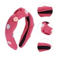 thumbnail image 3 of Unique Bargains 1 Pc Vintage Floral Headbands for Women Rose Red, 3 of 6