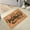 D1_Brown 15.75x23.62in, variant on WUXIAB Coastal Bathroom Rug,Starfish Pattern Mat,Absorbent Shower Mat,Shower Floor Covering,Beach Bathroom Rugs,Soft Absorbent Non-Slip Mat,Microfiber Door Mat for Bathroom Kitchen Entryway Decor