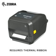Zebra 4 x 2 in Thermal Transfer Polypropylene Labels PolyPro 3000T Permanent Adhesive Shipping Labels - 1 in Core - 4 Rolls