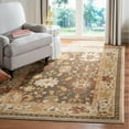 thumbnail image 3 of Safavieh  Heirloom Cydney Traditional Oriental Rug Brown/Cream 4' x 5'7" 3' x 5', 4' x 6' Indoor Living Room, Bedroom, Dining Room, 3 of 5