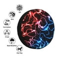thumbnail image 2 of Kdxio Red And Blue Lightning for Tire Cover Wheel Protectors Tyre Covers Weatherproof Wheel Covers Universal Fit for Trailer Rv SUV Truck Camper Travel Trailers 14 inch, 2 of 5