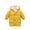 Yellow, variant on XBASW Kids Toddler Winter Cotton Coat Jacket Medium-Length Puffer down Jacket Thick Windproof Hooded Outwear for Girls Boys 2-10T