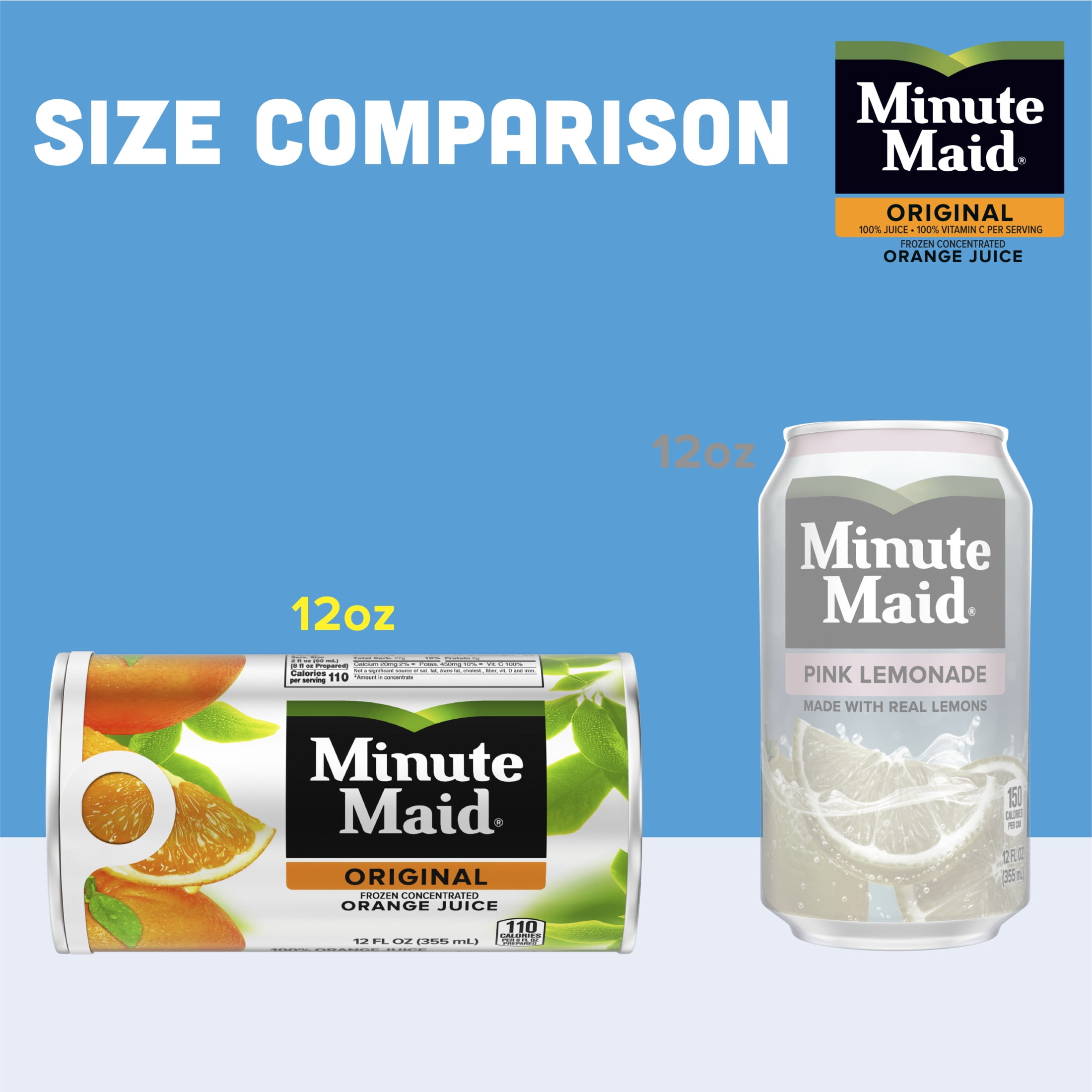 Minute Maid Orange Juice Frozen Concentrate Can, 12 fl oz