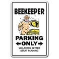 thumbnail image 1 of SignMission D-5-Z-Beekeeper 5 x 7 in. Beekeeper Parking Decal Bumble Honey Hive Bees Insects Sign, 1 of 1