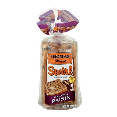 Thomas' Swirl Breakfast Bread Cinnamon Raisin, 1.0 LB