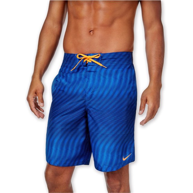 Nike Wave Stripe-E Swim Bottom Board Shorts para Hombre, Azul, XX-Large Nike Pantalones cortos