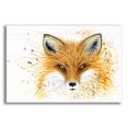 thumbnail image 1 of Epic Art 'Fox Fire' by Michelle Faber, Acrylic Glass Wall Art, 24"x16", 1 of 8