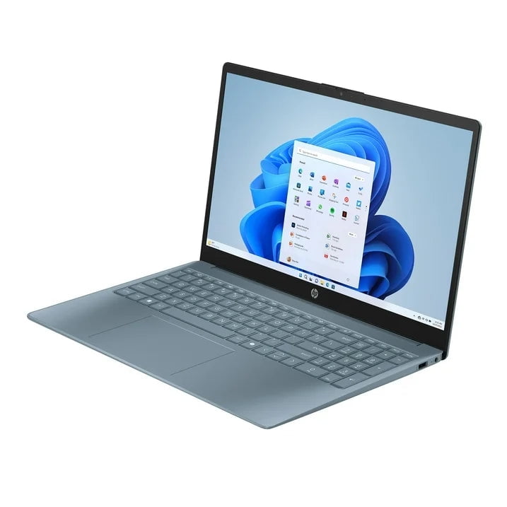 HP 15.6" Laptop Intel N-Series N200 4GB RAM 128 GB Flash Memory Moonlight Blue (15-fd0082wm)