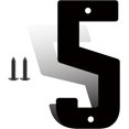 thumbnail image 1 of 16 Inch Modern Metal House Numbers, Metal Letter, Black Door Number, Metal Mailbox Numbers and Letters, Metal House Address Letters and Numbers for Outside Signs (5), 1 of 8