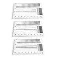 thumbnail image 2 of 3Pcs Concrete Crack Width Ruler Crack Width Measurement High Precision Measuring Film Ruler For Flaw Detection For Accurate Measurements In Various In, 2 of 4