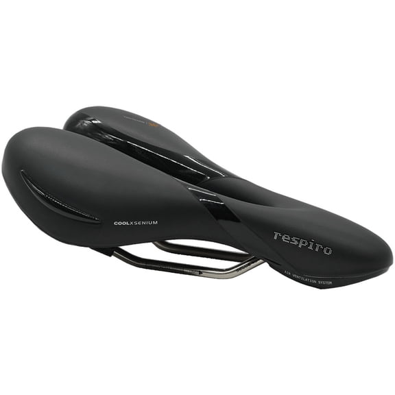 Selle Royal Respiro Stracciatella Saddle - Manganese, Black, Moderate