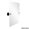 thumbnail image 3 of Frameless Rectangular Tilt Mirror with Beveled Edge in Satin Chrome, 3 of 5