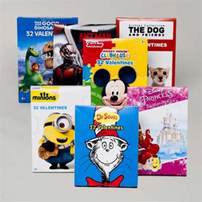 Valentines Cards Pack of 50