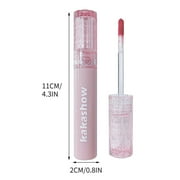 Lip Tint Stain, Moisturising Lip Gloss, Long-Lasting Mirror Lip Gloss with High Colour Rendering, Hydrating Water Light Texture for Sensitive Skin and Natural Makeup