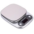 thumbnail image 1 of 1 báscula digital portátil pequeña de acero inoxidable para cocina, báscula multifunción para hornear alimentos, báscula electrónica de café para tienda en casa (10 kg/ kaili Sencillez, 1 of 4