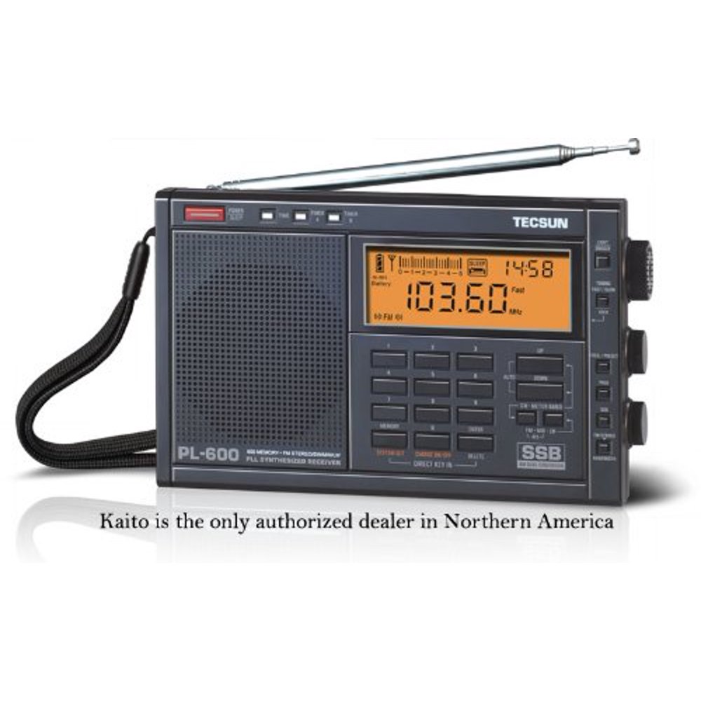 Tecsun PL600 AM/FM/LW Shortwave Radio with SSB Reception