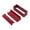 Red#425, variant on Sushi Maker Kit, Sushi Roll Press, Homemade Onigiri Shaper Tool Set, Food Safe Plastic, Black, 1 Pack
