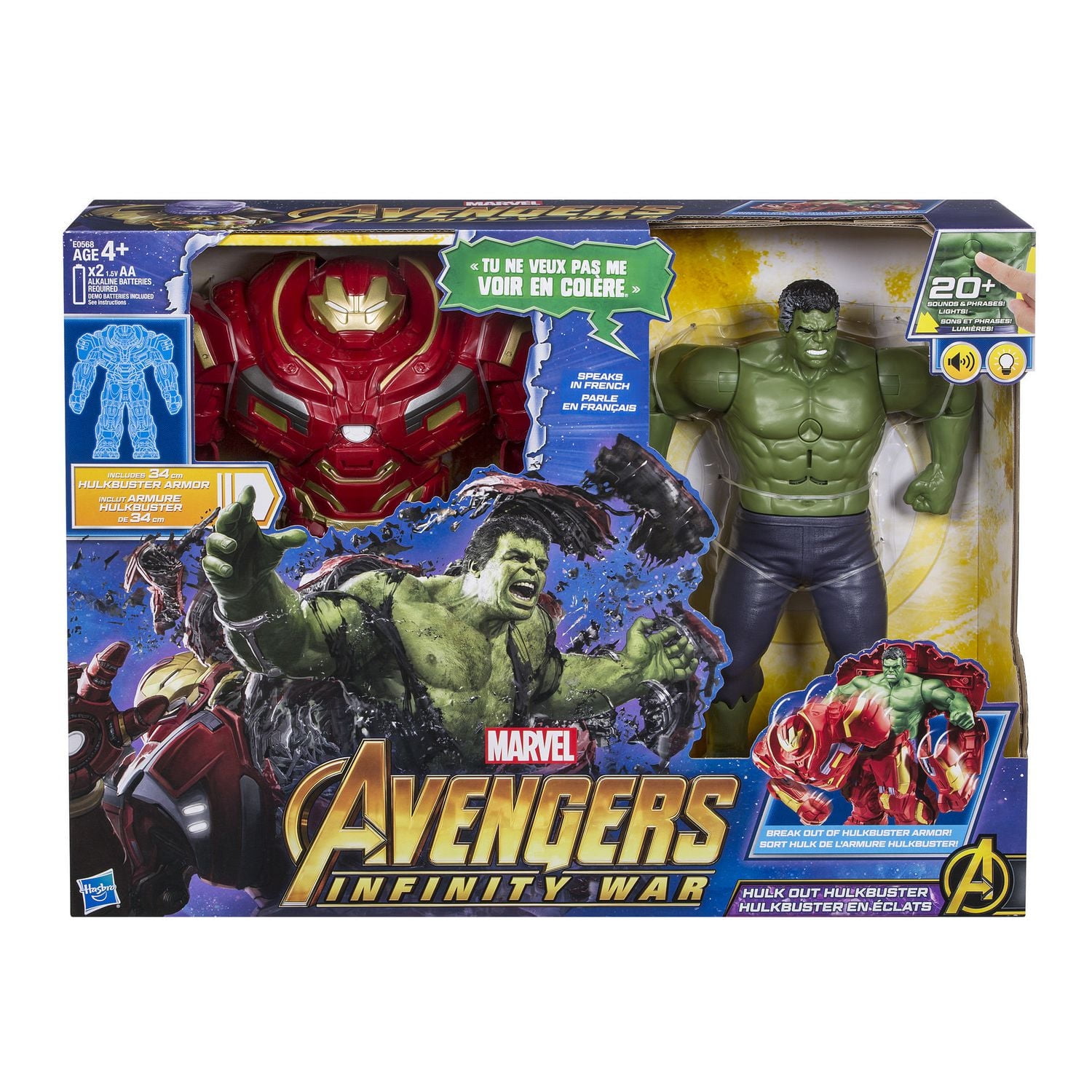 Marvel Avengers: Infinity War Hulk Out Hulkbuster (French