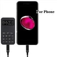 thumbnail image 5 of 2X Cambiador de Voz MicróFono de Mano Cambiador de Voz con MáQuina de Efectos de Sonido Multifuncional para TeléFono / (S9), 5 of 5