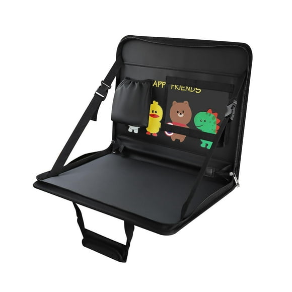 Escritorio Para Computadora Portátil Plegable Con Volante De Automóvil, Bandeja Para Comer Liviana Y Multiusos