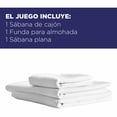 thumbnail image 2 of Juego de Sábanas HOKINS 100% Algodón 400 Hilos Individual, 2 of 7