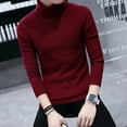 thumbnail image 4 of Sweater Slim Fit Long Sleeve Cotton Lightweight Long Sleeve Pullover for Winter, 4 of 8