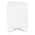 thumbnail image 3 of SAFAVIEH Hedwig 2-Drawer Nightstand White / Natural, 3 of 7