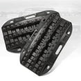 thumbnail image 1 of Bunker Indust Off Road Traction Boads 2 Pcs Short Recovery Track Traction Mats For 4Wd Mud Sand Snow Ramps-Black Tire Traction Tool (Without Strap), 1 of 2