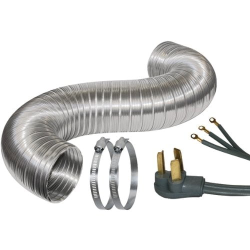 Certified Appliance Accessories Certified Appliance 77004 5 Dryer Duct Kit with 6-Feet Cord
