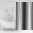 thumbnail image 4 of Small Stall Shower Curtain 36x78 Inch Narrow Half Size Gray White Bath Curtains Bathroom Decor Modern Gradient Geometric Waterproof Fabric Shower Curtain Set with Hooks 36 Inch, 4 of 6
