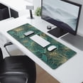 thumbnail image 2 of Green Tropical Leaves Ultra Large Mouse Pad: XXL Size Gaming Mousepad, Large Extended Full Size Desk Mat, Perfect for Keyboards, Laptops & Computers - 31.5x11.8 Inch, 2 of 7