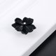 thumbnail image 2 of 1set Black Rose Knob w / Tornillo Vintage Aleación Agujero de un solo agujero Mueble Flor Pull Gabinete Door Cajera Caja 41 * 37mm, 2 of 6